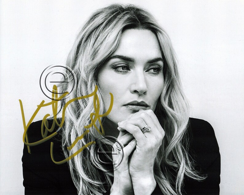 Kate Winslet Autographed Signed Photo Poster painting 8 x 10 print Photo Poster painting picture poster wall art autograph