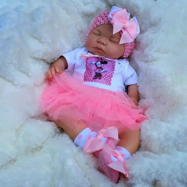 18 Paxton Reborn Baby Doll, Realistic and Lifelike Silicone Doll