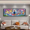 Disney Familly-14CT Stamped Cross Stitch 120*40cm(Big Size)