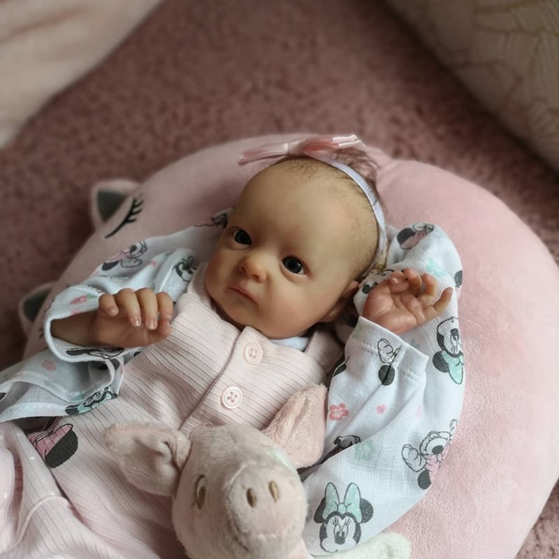 16 Inches Lifelike Gemma Open Eyes Reborn Doll Girl-Tink Series