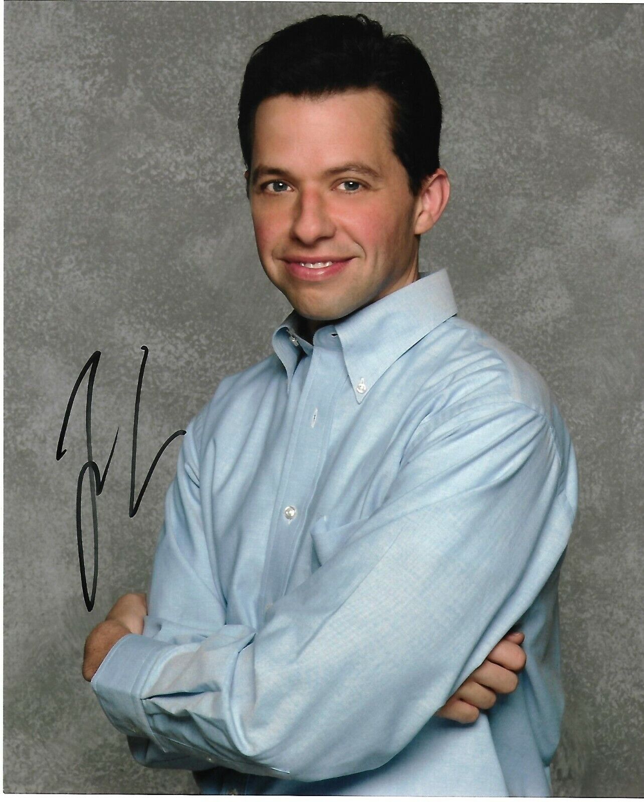 Jon Cryer autographed 8x10 Photo Poster painting COA TWO IN A HALF MEN 'Alan' PRETTY IN PINK