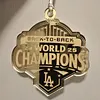 Dodgers Back To Back World Series Champs Ornament