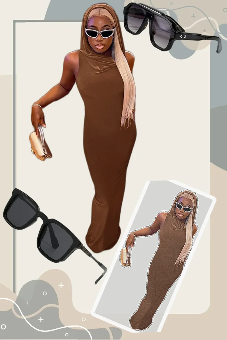 Soft Vintage Hoodie Maxi Dress | Chic One Piece For Casual Summer Street Style