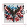 (40*40cm)Eagle - Square AB Drill Diamond Painting