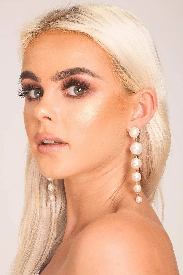 Maisy Pearl Drop Earrings Katch Me