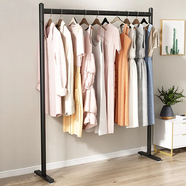 GLVEE Simple Single Pole Balcony Bedroom Coat Hanger