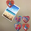 4pcs Diamond Painting Cartoon Refrigerator Magnets Sticker Kit