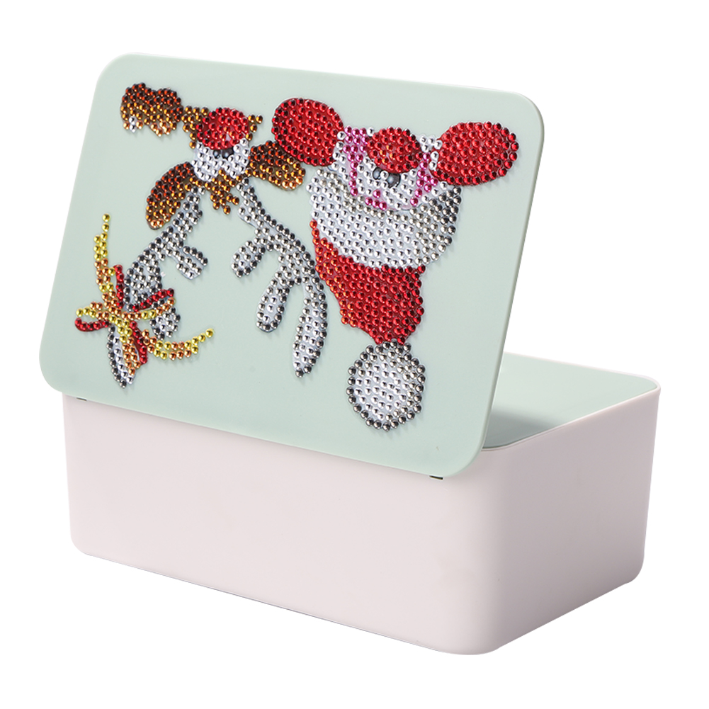 

Deer Santa Claus - 5D DIY Craft Tissue Box, 501 Original