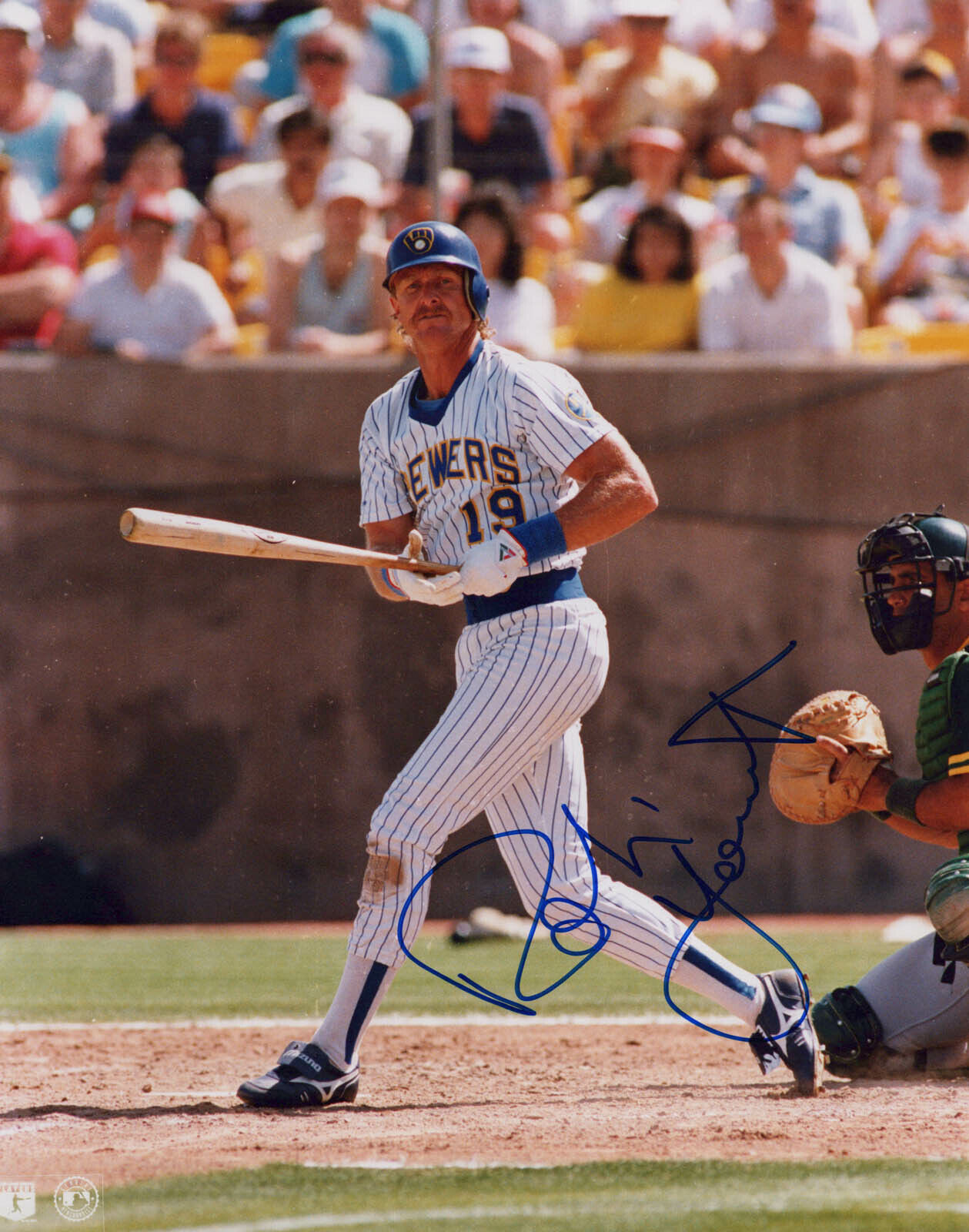 ROBIN YOUNT signed Autographed MILWAUKEE BREWERS