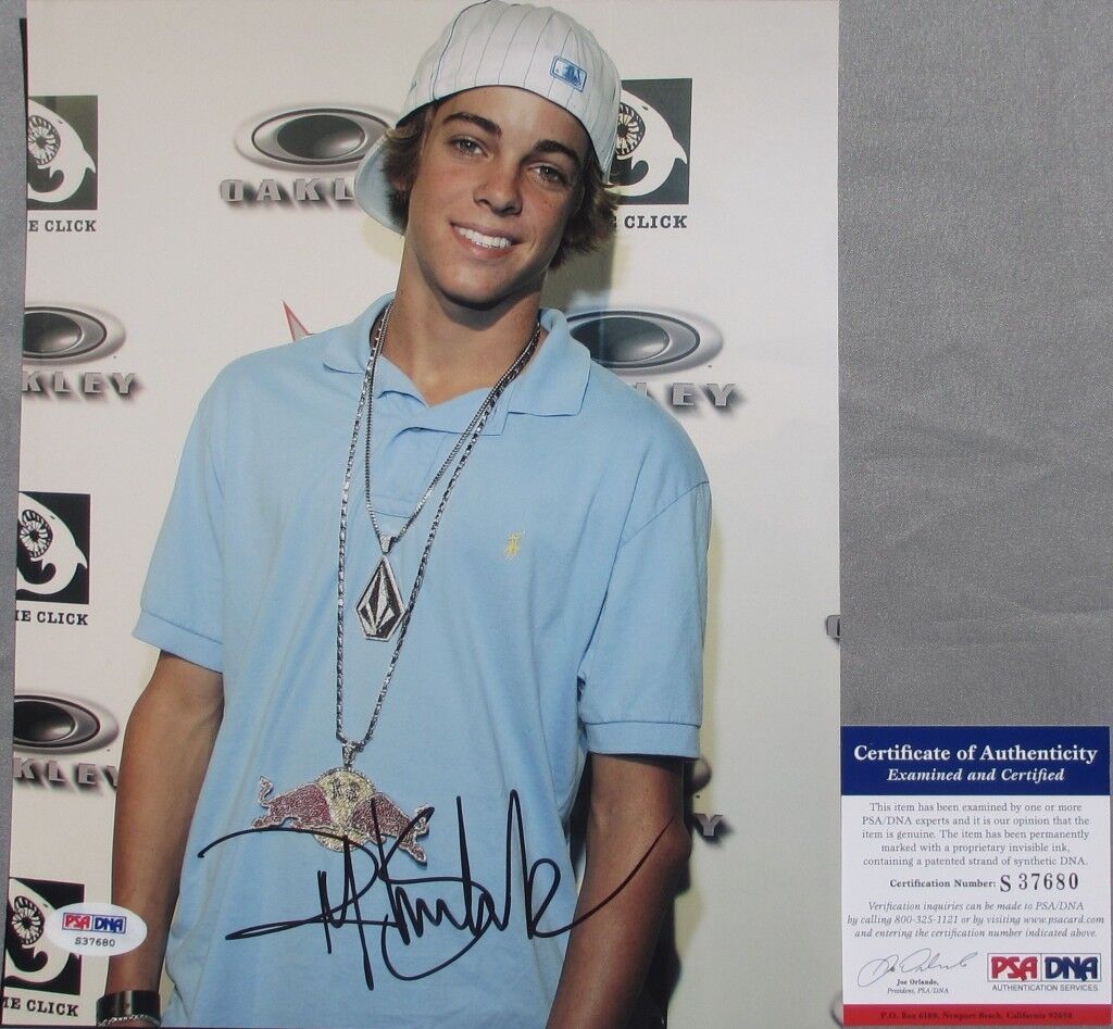 SWEET HOT!! Ryan Sheckler Signed SKATEBOARD 8x10 Photo Poster painting #2 PSA/DNA Plan B X-GAMES