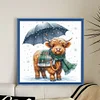 Christmas Yak-11CT Stamped Cross Stitch 50*50cm/19.69*19.69in
