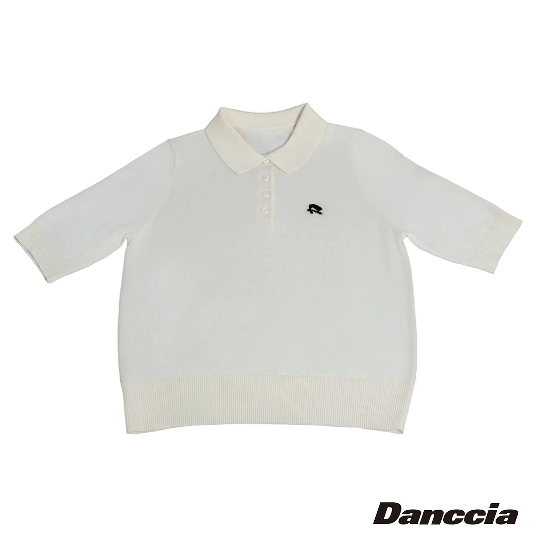 Danccia "D"  Knitwear Polo shirt