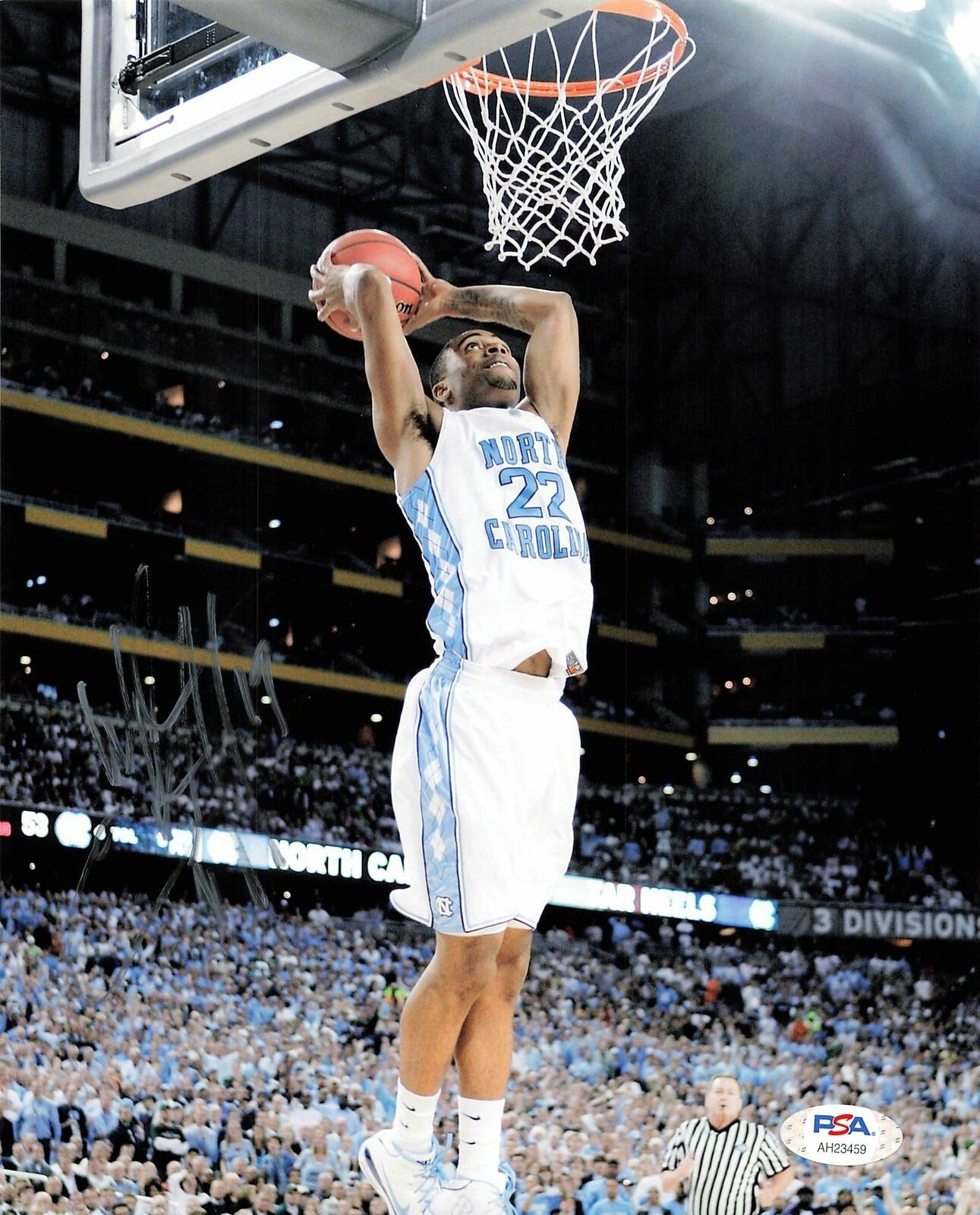 Wayne Ellington signed 8x10 Photo Poster painting PSA/DNA North Carolina Tar Heels Autographed