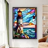 Lighthouse - 11CT Stamped Cross Stitch 50*65cm/19.69*25.59in