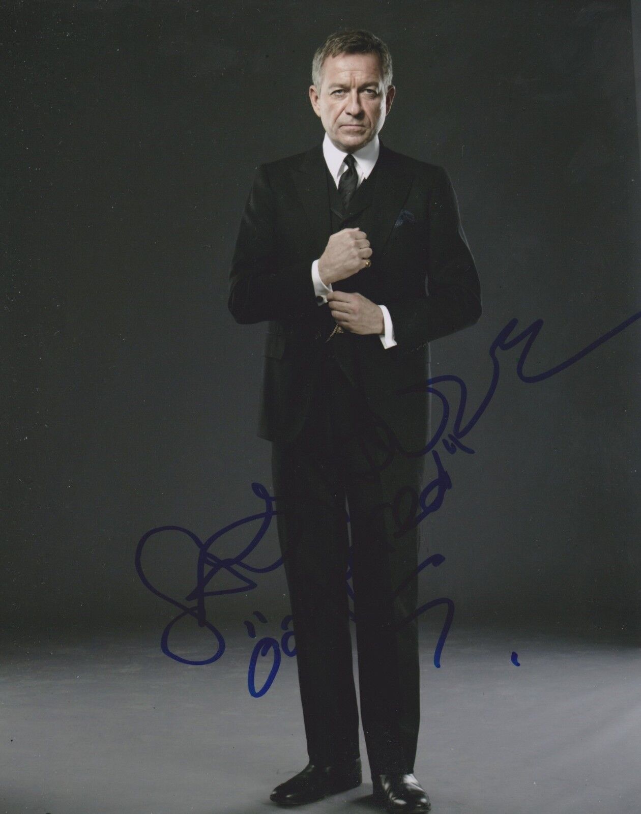 Sean Pertwee Signed Gotham 10x8 Photo Poster painting AFTAL
