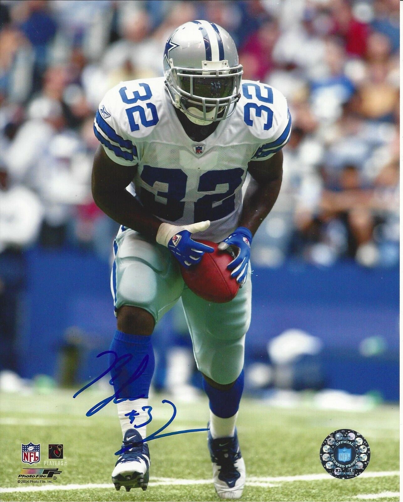 ReShard Lee autographed 8x10 Dallas Cowboys#5