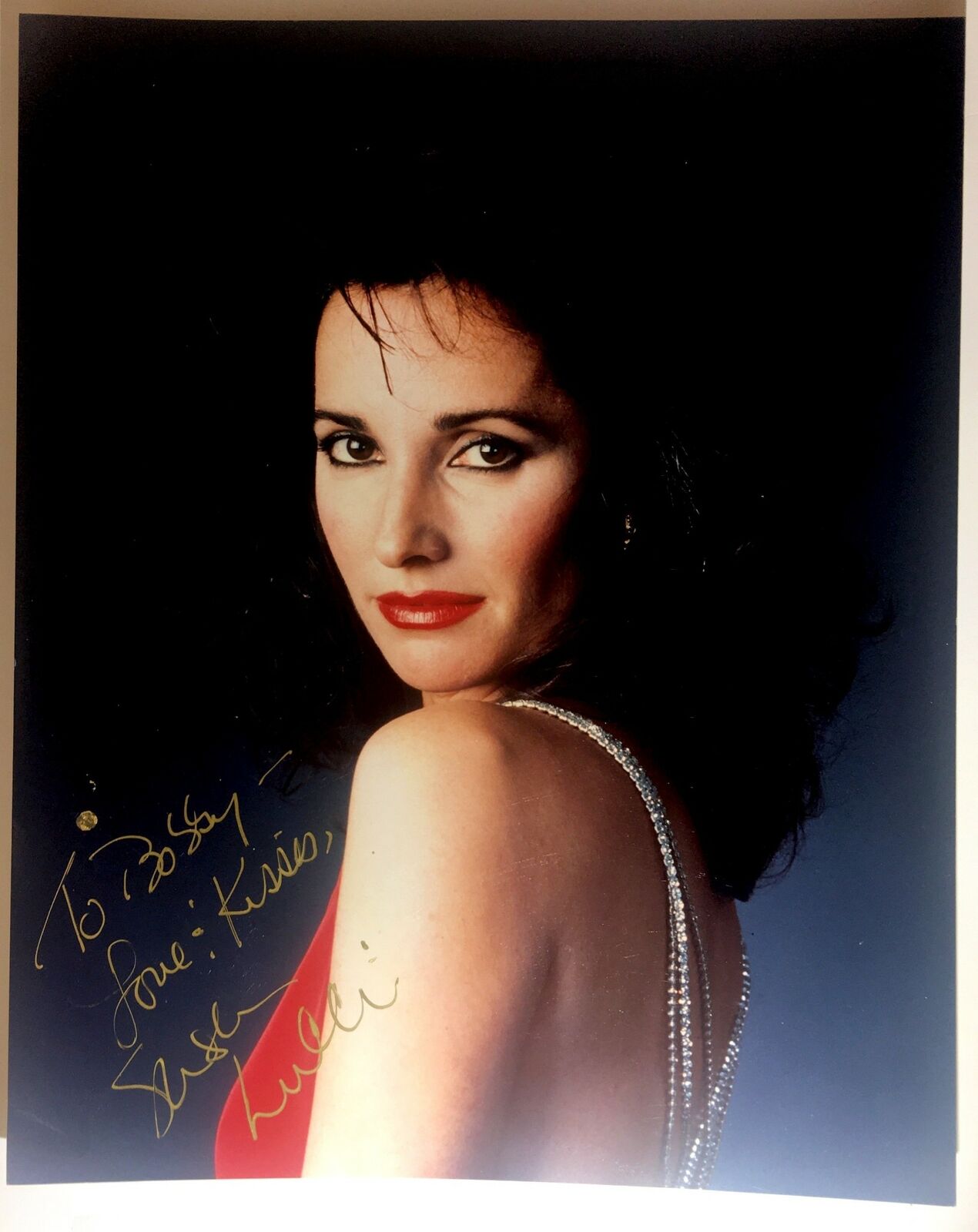 Susan Lucci Signed 8x10 Photo Poster painting All My Children Actress Autograph Auto