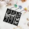 3Pcs DIY Pearl Painting Butterfly Bookmark with Butterfly Pendant Home Office Supplies Gift for Book Lovers