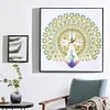 Peacock Bell  | Crystal Rhinestone  | Full Round Diamond Painting Kits