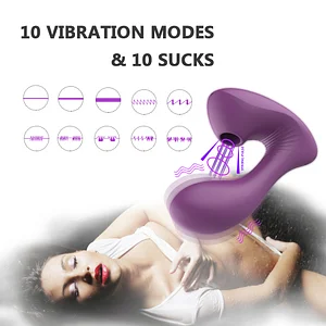 10 Clit Sucker & 10 G Spot Vibrator