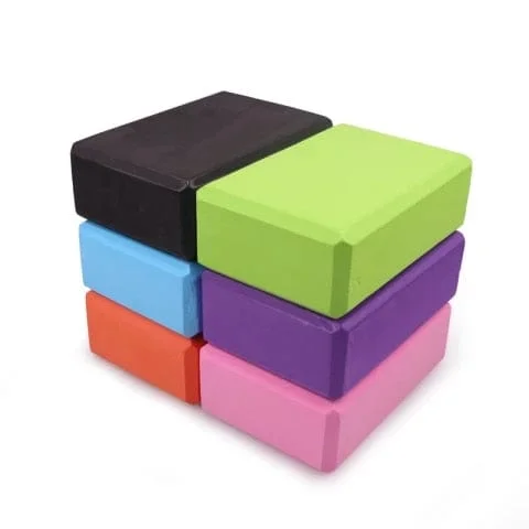 pornhint Pornhint EVA Gym Blocks Foam Brick Training Exercise Fitness Set Tool Yoga Bolster Pillow Cushion Stretching Body Shaping yoga blocks