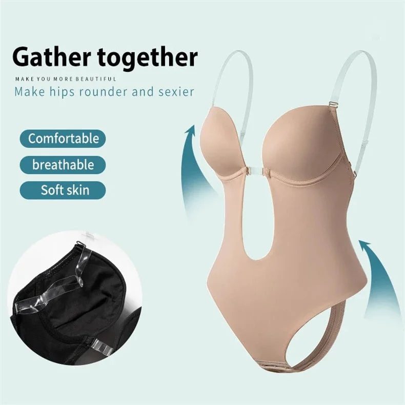 InviShaper - Plunge Backless Body Shaper Bra