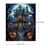 Halloween Haunted House-Paint by Numbers Acrylic Painting 40*50CM