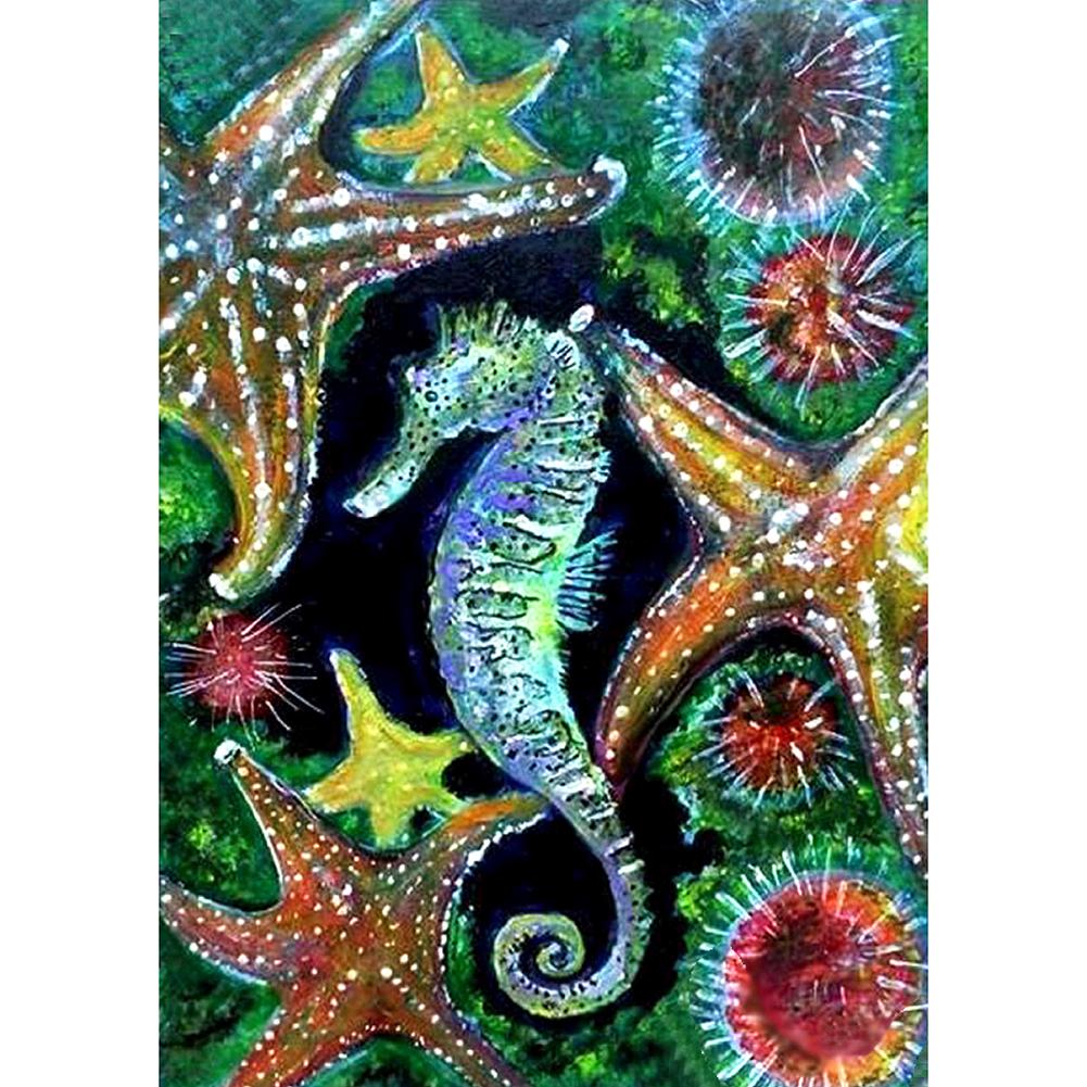 

Hippocampus - Round Drill Diamond Painting - 30*40CM, 501 Original