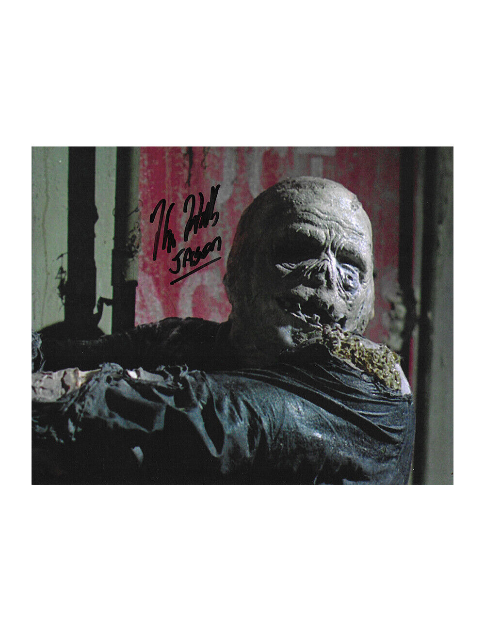 10x8 Friday the 13th Part VIII Print Signed by Kane Hodder 100% Authentic + COA