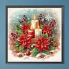 Diamond Painting-DIY Crystal Rhinestone Christmas Flower