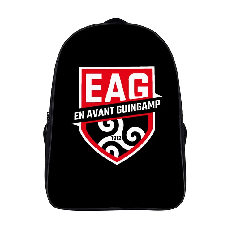 En Avant Guingamp Sac À Dos Pour Ordinateur Portable À Deux Compartiments Sac À Dos Pour Étudiants De L'université