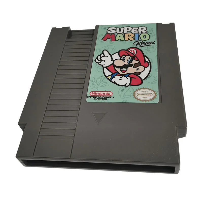 Mario Remix For Nintendo NES - 8 Bit Game Cartridge