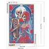 (40*60cm)Skull Tarot - Full Round Drill Diamond Painting