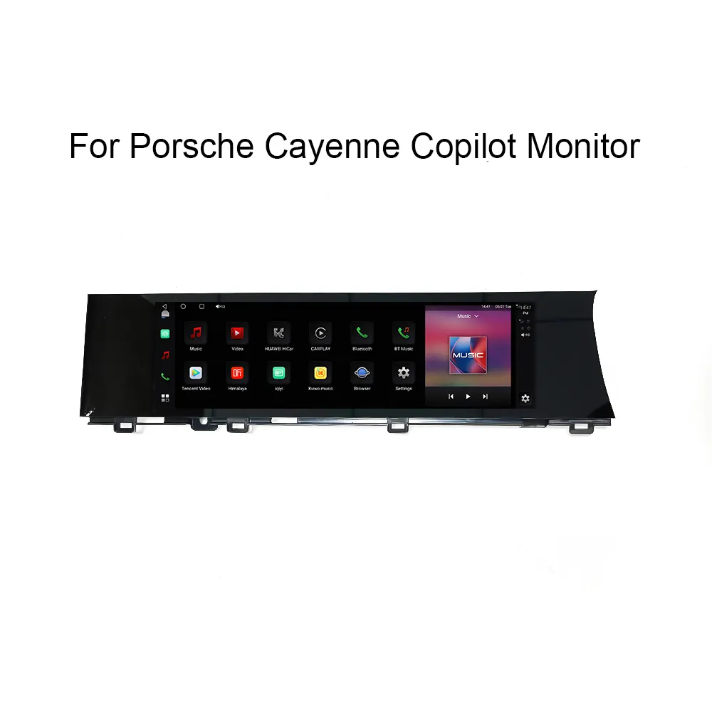 14,5 Zoll gro&szlig;er Android Auto Multimedia Player f&uuml;r Porsche Cayenne Copilot Touchscreen mit Wireless CarPlay