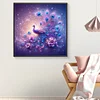 Diamond Painting -DIY Round Drill Peacock（40x40cm）