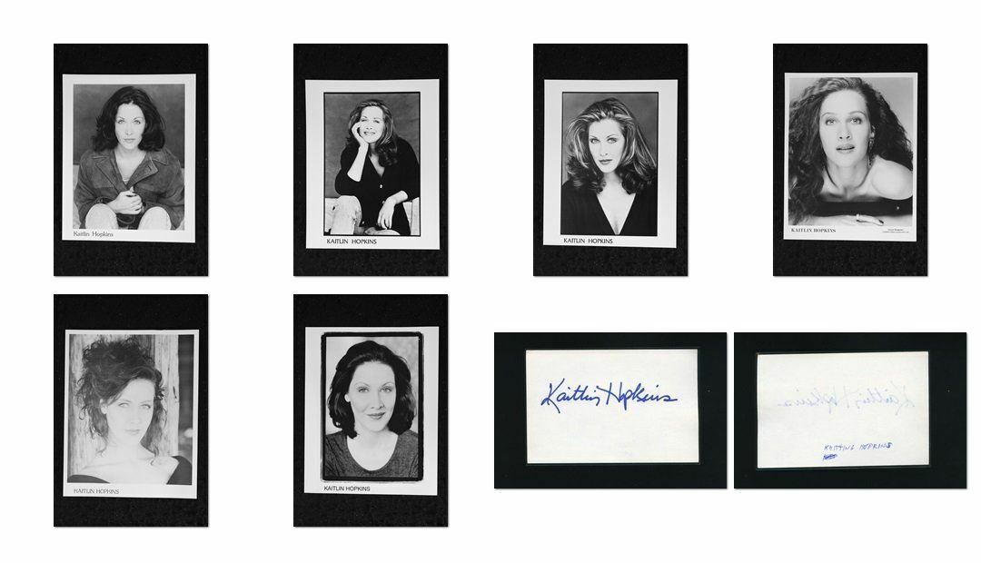 Kaitlin Hopkins - Signed Autograph and Headshot Photo Poster painting set - Crocodile Dundee