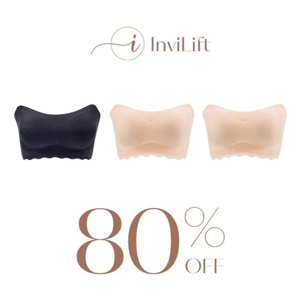 InviLift - Plus size Sexy Strapless Invisible Push Up Bra