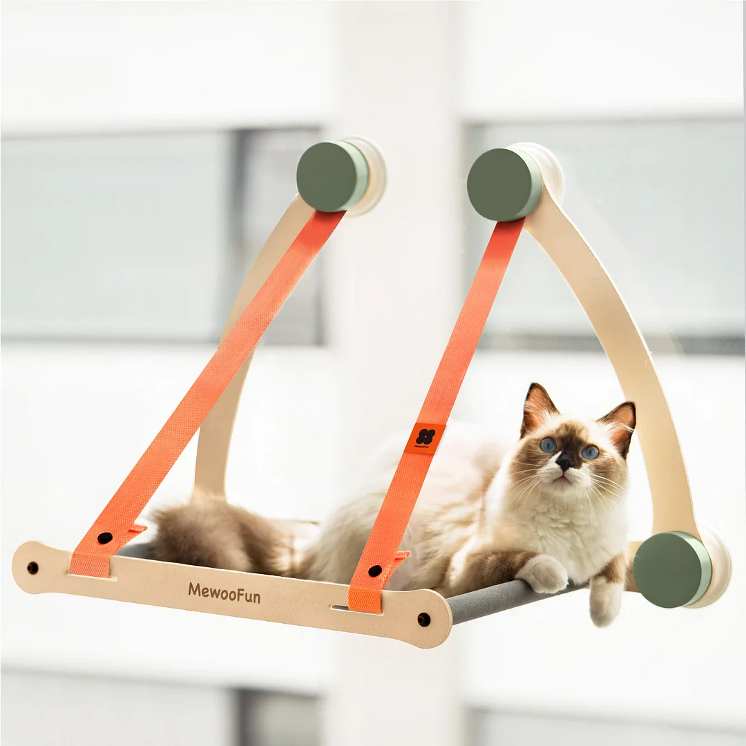 Cat Window Perch With Suction Cups  Mewoofun