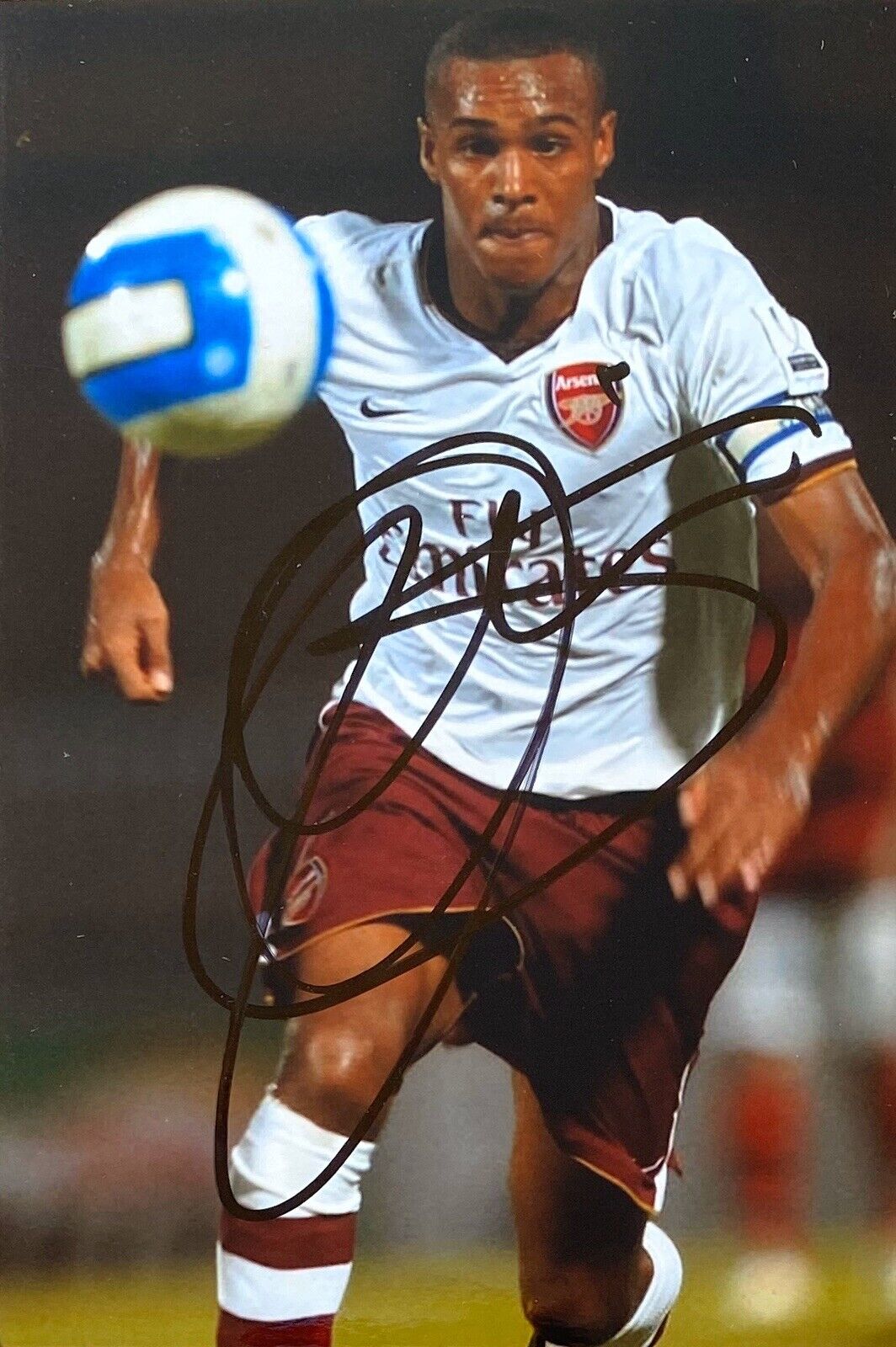 Jay Simpson Genuine Hand Signed 6X4 Photo Poster painting - Arsenal 1