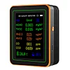 10 in 1 Air Quality Monitor PM2.5 PM10 CO CO2 HCHO Temp Humidity Tester (Black)
