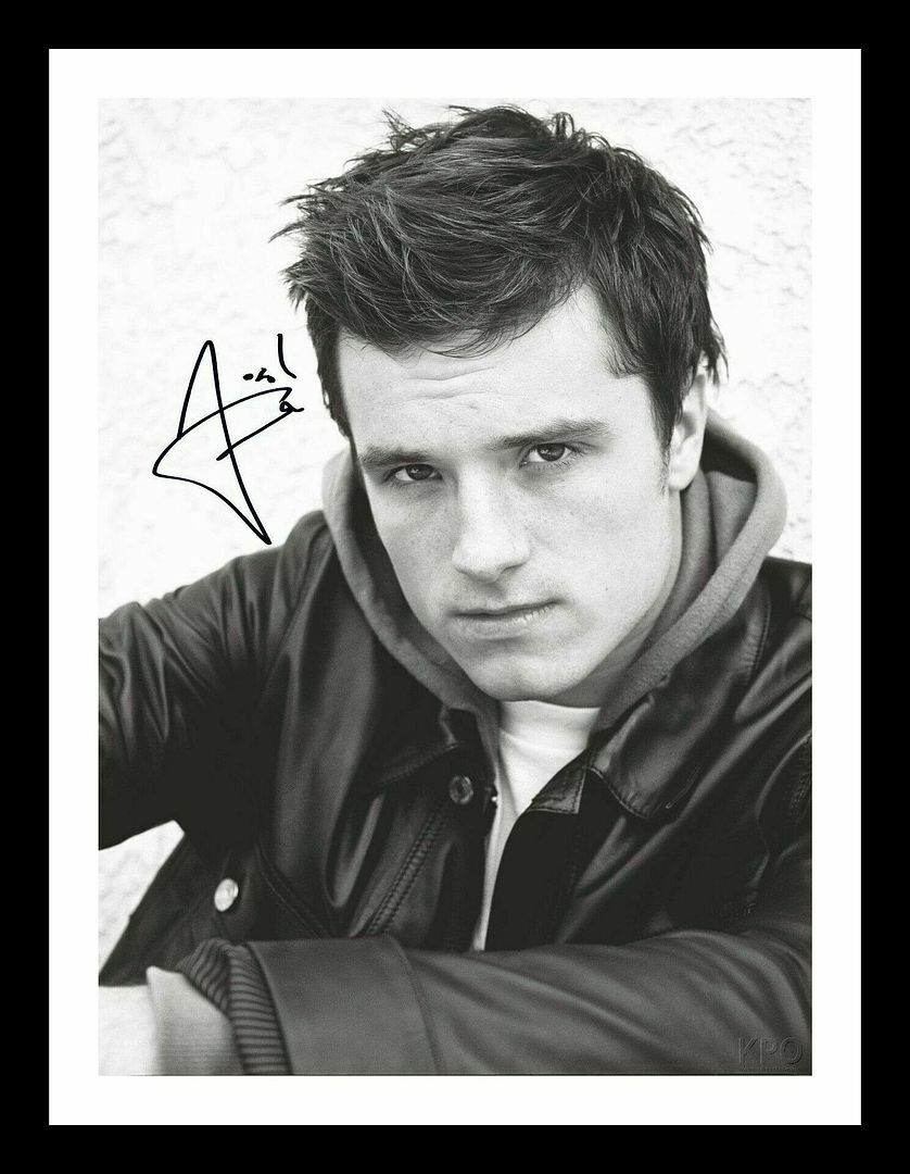Josh Hutcherson Autograph Signed & Framed Photo Poster painting