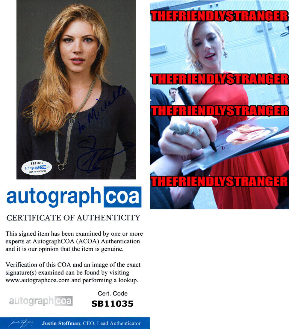 KATHERYN WINNICK signed 4X6 Photo Poster painting - PROOF - SEXY Hot BIG SKY Vikings ACOA COA