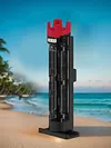 Portable Fishing Box Rod Stand Fishing Box Rod Barrel Holder Fishing Accessories