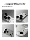2026 New Ultra HD Anti-Reflective Lens Film for Apple iPhone 17 Pro and Pro Max Phones - Aluminum Alloy One-Piece Lens Armor Frame
