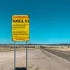 Warning Area 51 Warning - Vintage Metal Signs(12*16Inch) - Warning