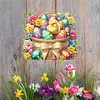 Diamond Painting Acrylic Single Side Drill Easter Chicken Egg Pendant Charms Kits for Adults Home Window Decor
