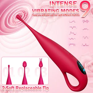 Lcd Display 9 Frequency Clitoral Vibrator