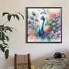 Diamond Painting - Full Round Drill - Peacock(Canvas|40*40cm)