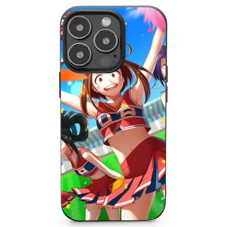 Kyōka Jirō Ochaco Uraraka Tooru Hagakure Tsuyu Asui Anime My Hero Academia Phone Case Mobile Phone Shell IPhone 13 and iPhone14 Pro Max and IPhone 15 Plus Case - Heather Prints Shirts