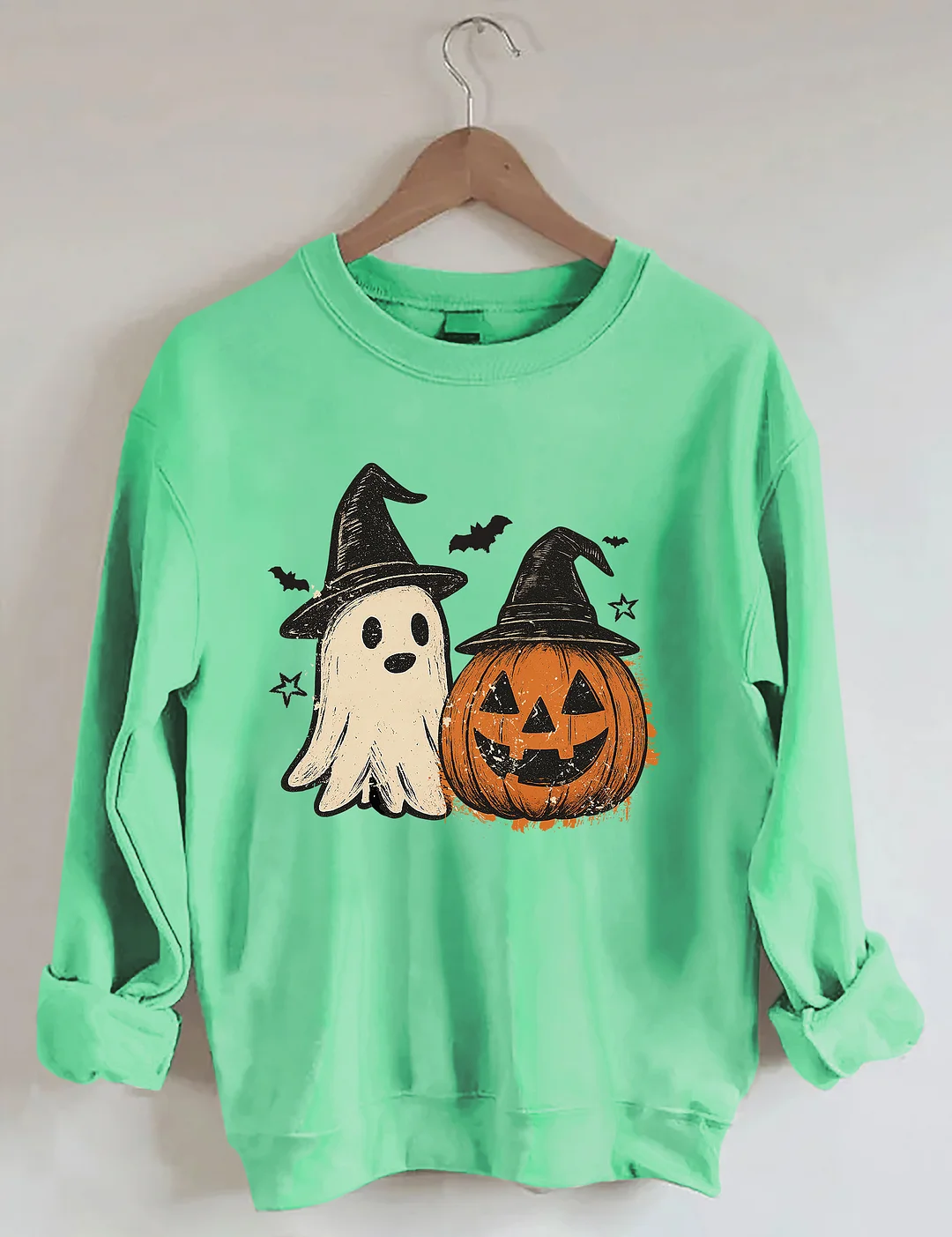 Preppy Floral Pumpkin Sweatshirt